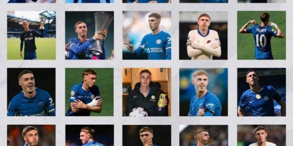 4700万欧购入已45球28助攻!切尔西官推纪念帕尔默百场里程碑