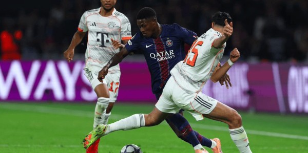 欧冠悲喜夜：阿森纳3-0十连胜 利物浦1-0皇马 巴黎1-2不敌10人拜仁